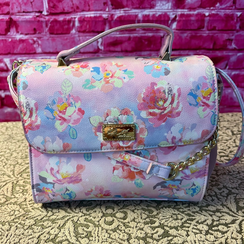 Betsey Johnson‎ BRAND NEW Luv Betsy Floral Crossbody Bag NWTS